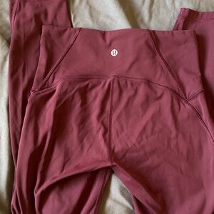 Lululemon Train Time 7/8 leggings
